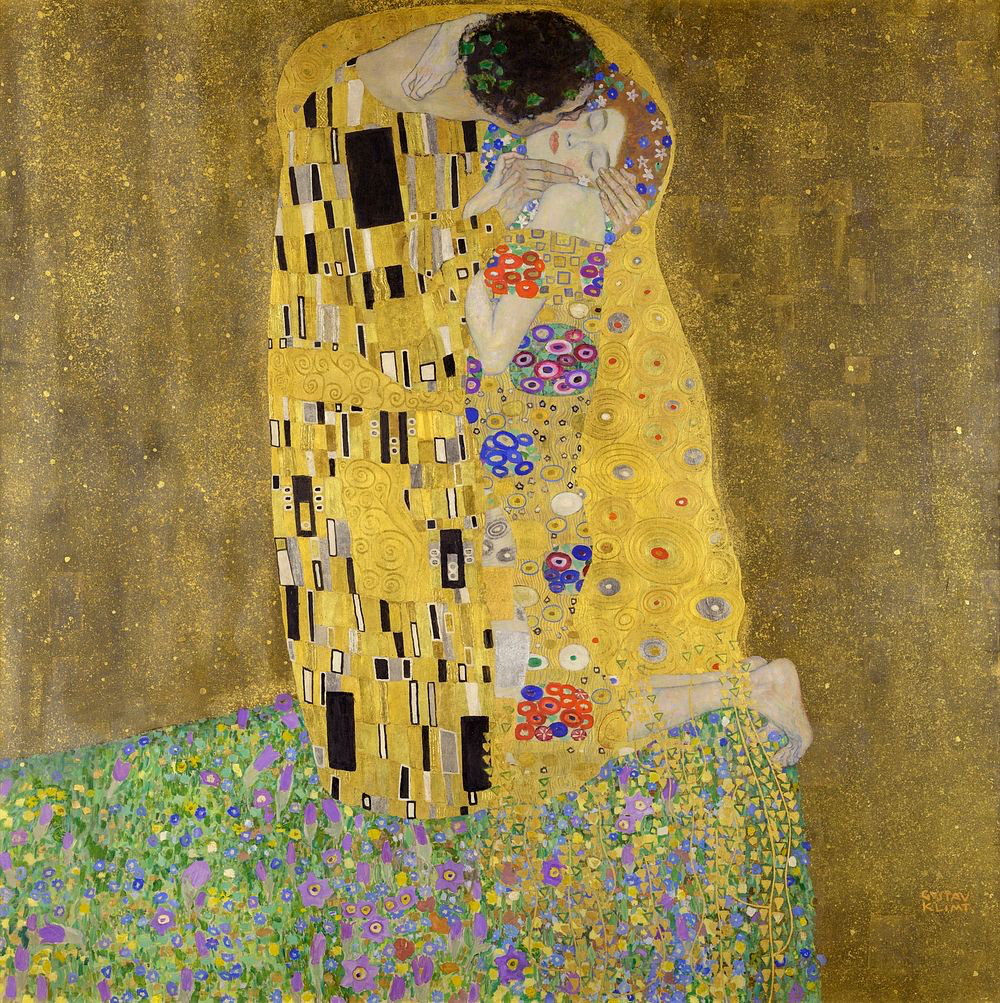 Gustav Klimt’s “The Kiss”: A Romantic Deception